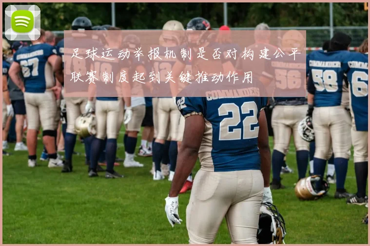 足球运动举报机制是否对构建公平联赛制度起到关键推动作用