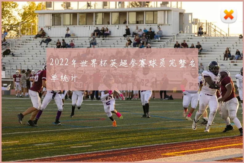 2022年世界杯英超参赛球员完整名单统计